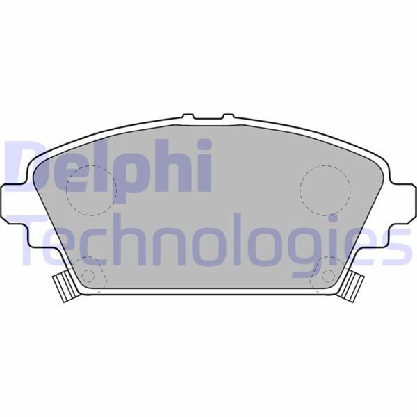 Honda Accord Rover MG ZR MG ZS Ön Fren Balatası DELPHI