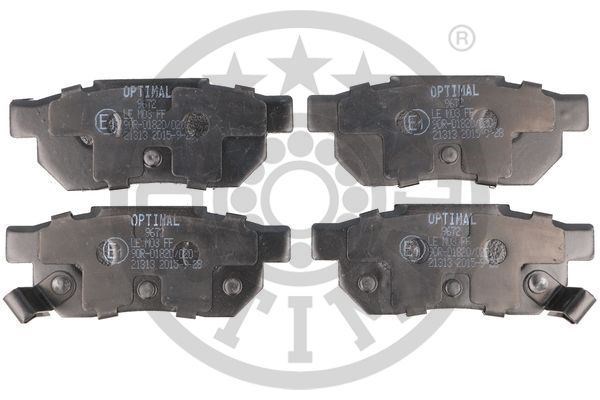 Acura Integra Coupe Hatchback Stufenheck Ön Fren Balata Seti OPTIMAL