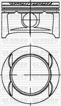Opel Adam Astra G H Corsa C D E Combo Meriva A B Tigra Piston Segman 1.4 16V... YENMAK
