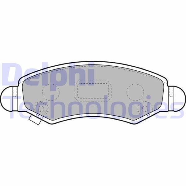 Opel Agila Suzuki Wagon R Solio Ignis Subaru Justy III Ön Fren Balatası DELPHI