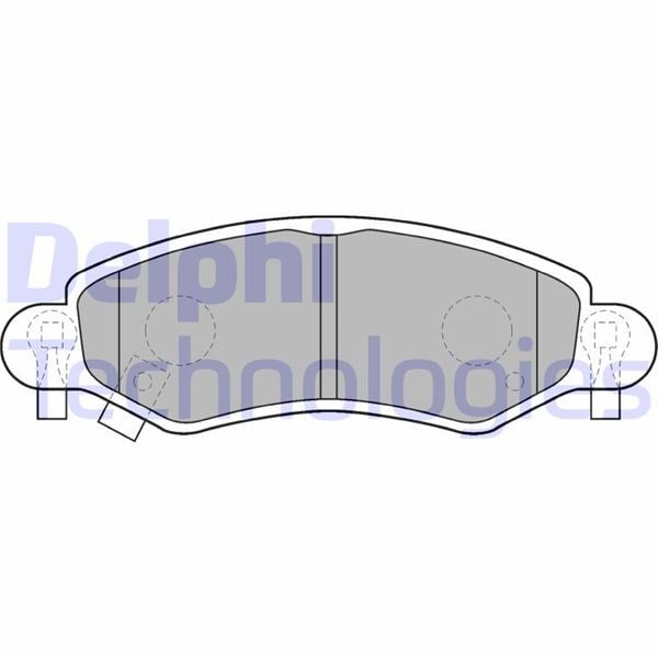 Opel Agila Suzuki Wagon R Solio Ignis Subaru Justy III Ön Fren Balatası DELPHI