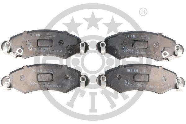 Opel Agila Suzuki Wagon R Solio Ignis Subaru Justy III Ön Fren Balatası OPTIMAL