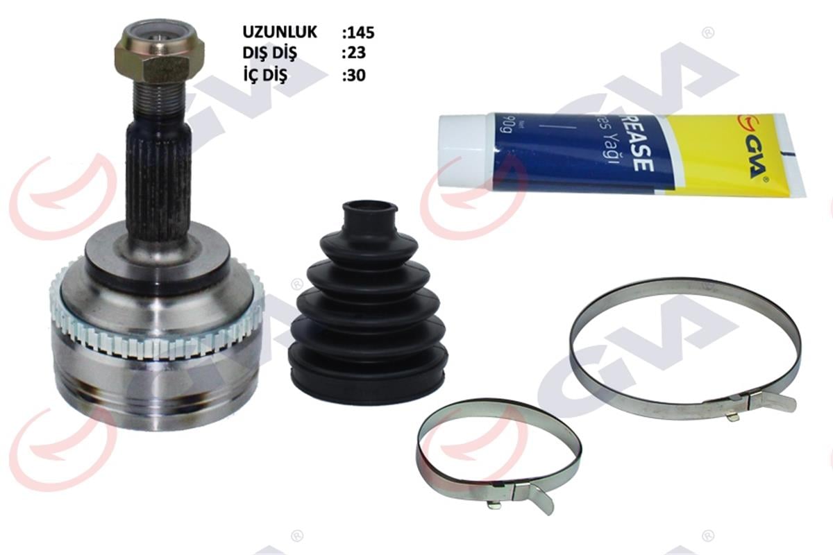 Aks Kafası Dış Ön Clıo Iı 98-05 Kangoo 98-08 1.5Dcı Abs Li 44Diş Kalın Freze 23X