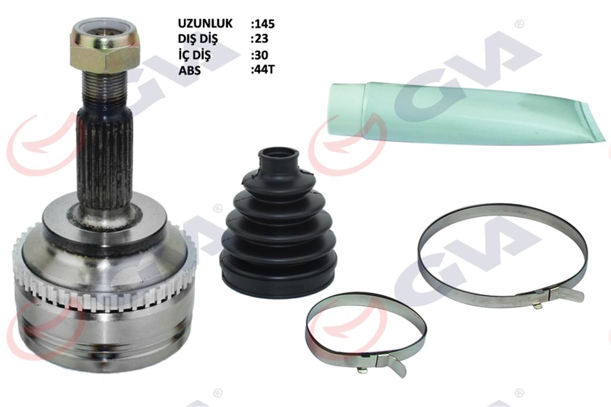 Aks Kafası Dış Ön Clıo Symbol Thalıa 1.5 Dci 08- Absl Li 44Diş 23X30x57.5 145Mm