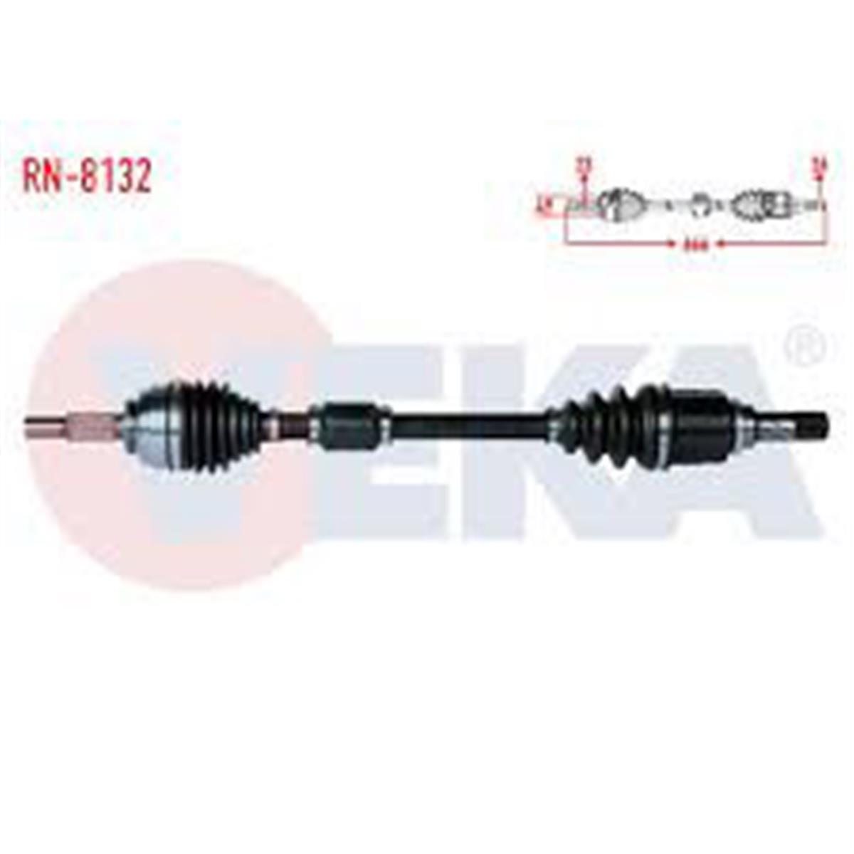 Aks Komple Sol 1,2 16V Clıo Iv