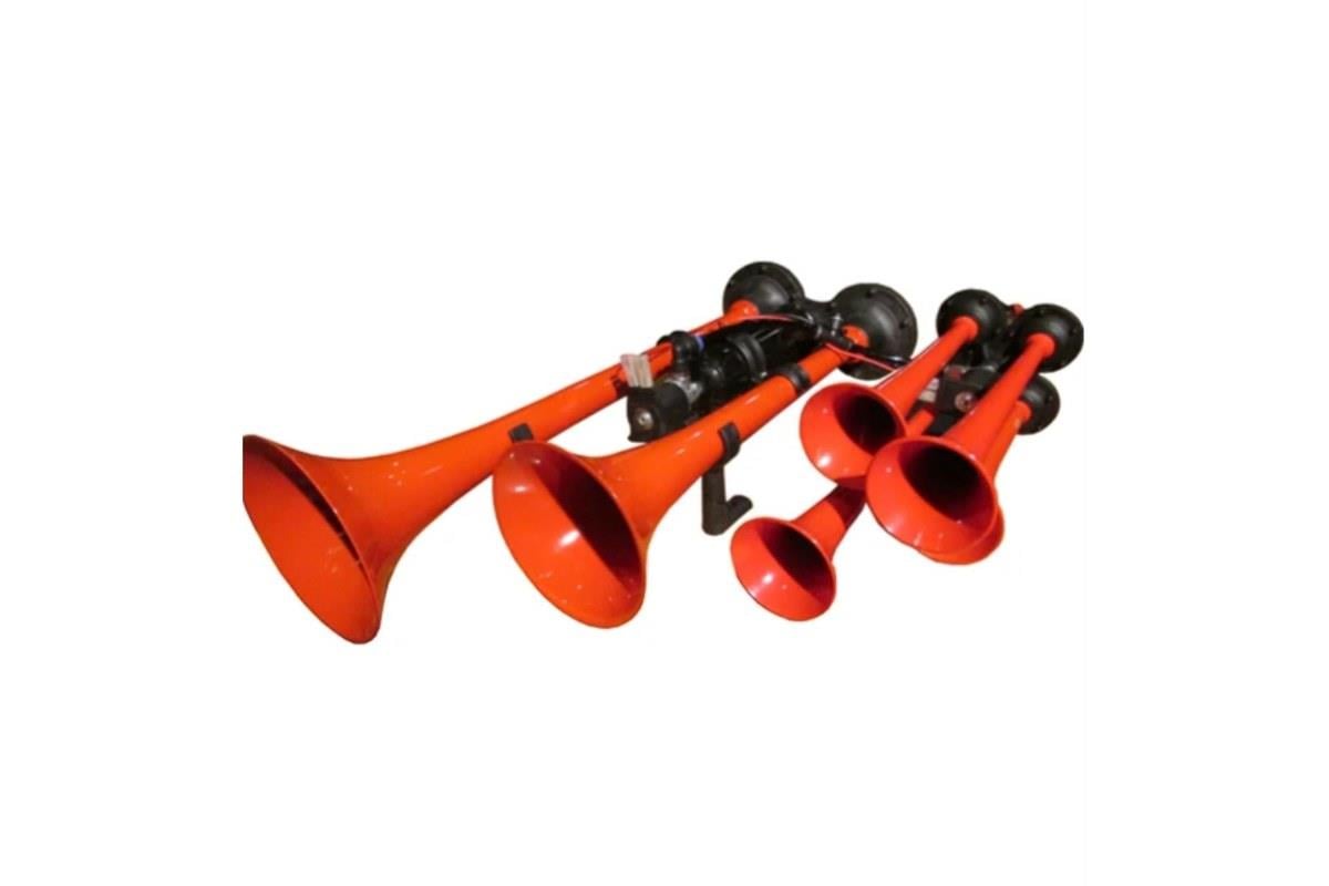 Hido 24V 6 Borulu Çok Sesli Yankılı Korna Hido