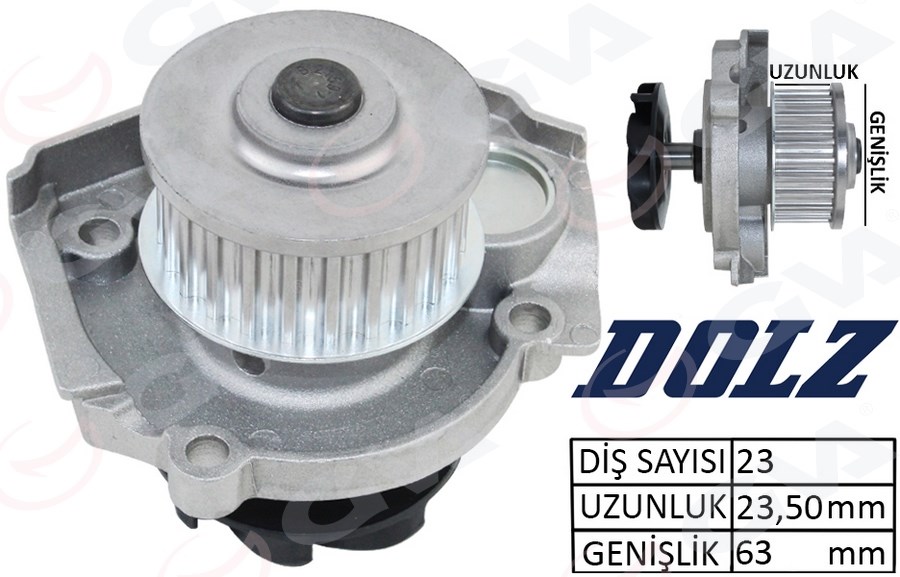 Fiat Albea Punto Linea Idea Stilo Brava Ypsilon Devirdaim 1.2/1.4 16V GVA