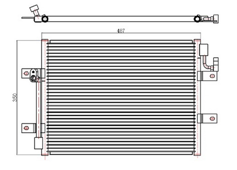 Fiat Albea Klima Kondenseri ORIS