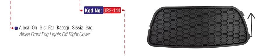 Fiat Albea Sis Far Çerçevesi Kapağı Sissiz Sağ URS