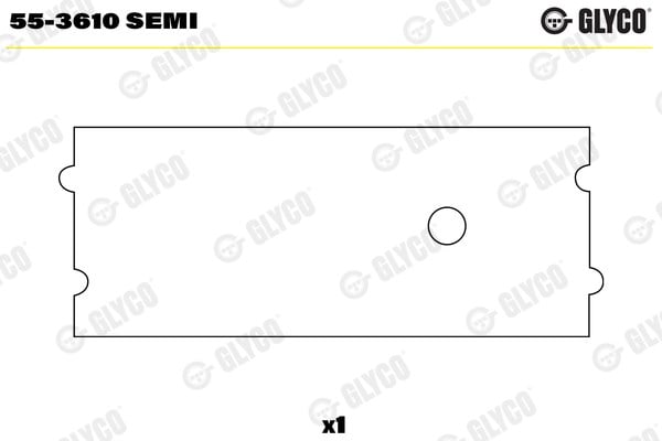 Alfa Romeo Kol Burcu 65MM A112A1.000 GLYCO