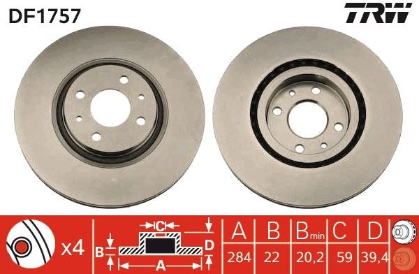 Alfa Romeo 145 Ön Fren Aynası Havalı TRW