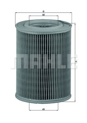 Alfa Romeo Fiat Croma Hava Filtresi MAHLE