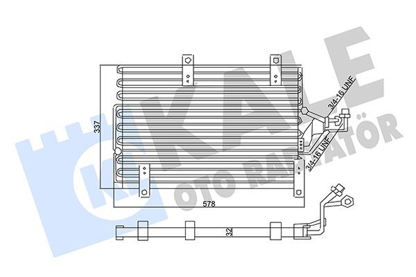 Alfa Romeo 145 Kondenser KALE-RADYATOR