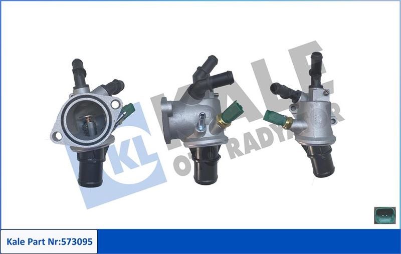 Alfa Romeo 159 Fiat Croma Termostat Flanş 88 C KALE-RADYATOR