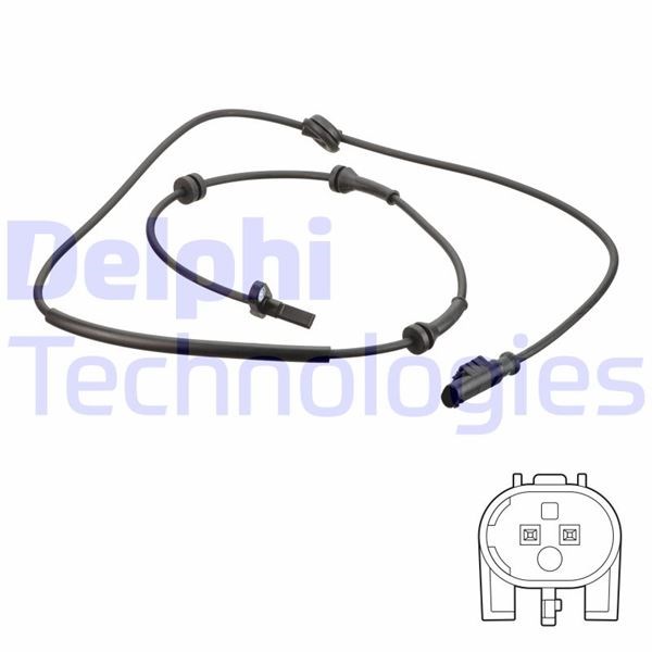 Alfa Romeo 156 GT Arka ABS Hız Sensörü DELPHI