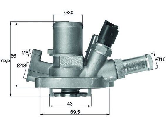 Alfa Romeo Giulietta Mito Fiat Egea 500X 500L Jeep Renegade Compass Lancia... MAHLE