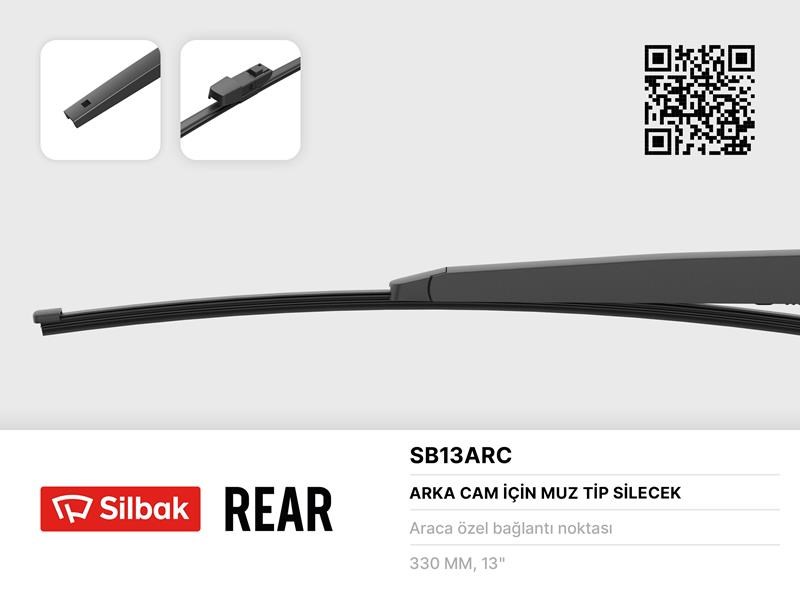 Seat Alhambra Volkswagen Golf Plus Sharan Touran Arka Silecek Süpürgesi Muz... SILBAK
