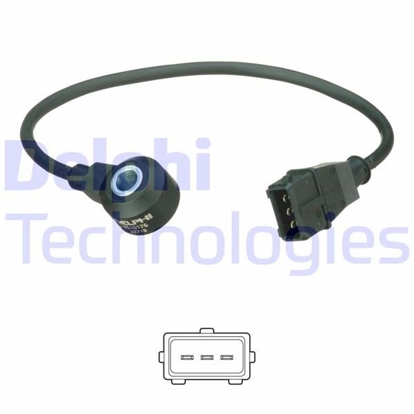 Seat Alhambra Volkswagen Sharan Transporter Vuruntu Sensörü DELPHI