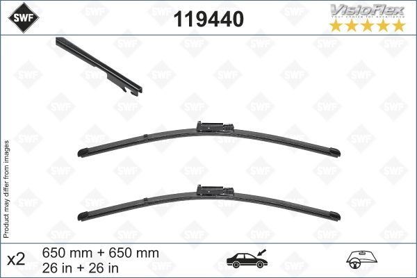 Seat Altea Silecek Süpürgesi 650x650 mm VALEO