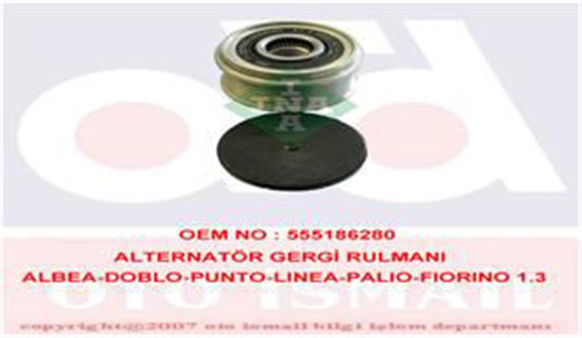 Alternator Gergı Rulmanı Doblo-Fıorıno-Punto-Palıo 1.3Jtd-Combo-Corsa C-D-Merıva
