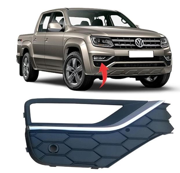 Volkswagen Amarok Sis Far Kapağı Krom Sensörsüz Sağ PRO-A