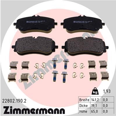 Volkswagen Amarok Disk Balata Crafter E-Crafter Grand California ZIMMERMANN
