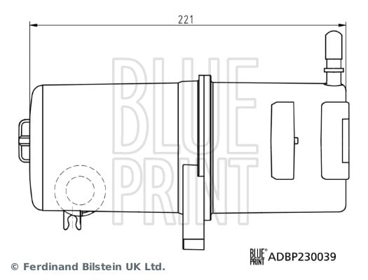 Volkswagen Amarok Yakıt Filtresi BLUEPRINT