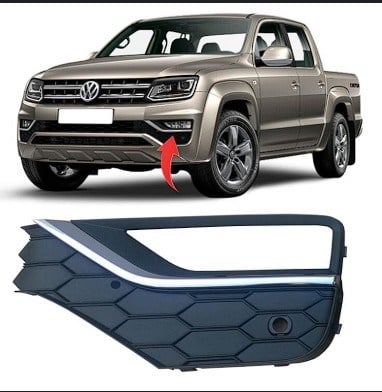 Volkswagen Amarok Sis Far Kapağı Krom Sensörsüz Sol PRO-A