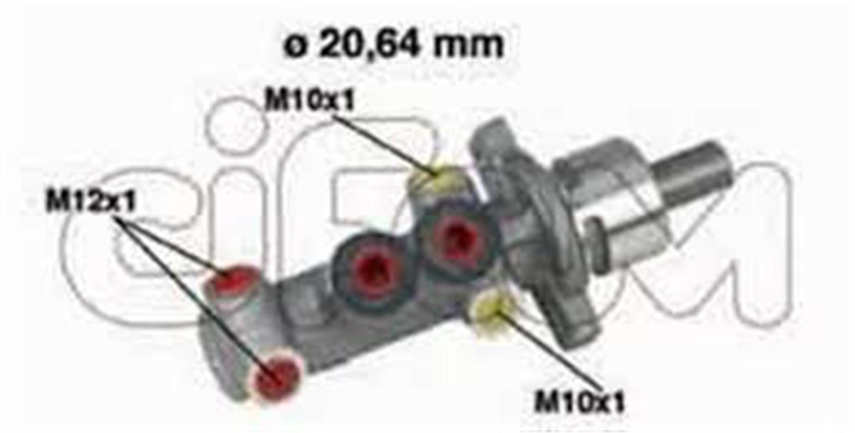 Ana Merkez Clio 2 1.2-1.4-1.9 D 98-05 20.64 Mm