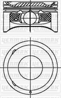 Opel Antara Chevrolet Captiva Piston Segman 0.50 YENMAK