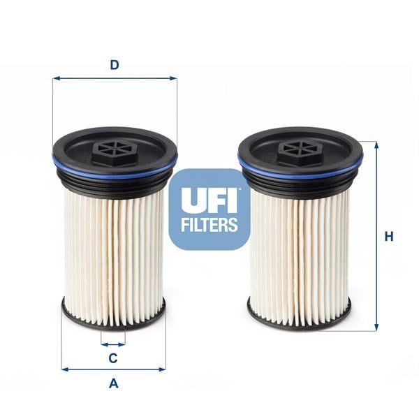 Opel Antara Mazot Filtresi Uzun Tip UFI