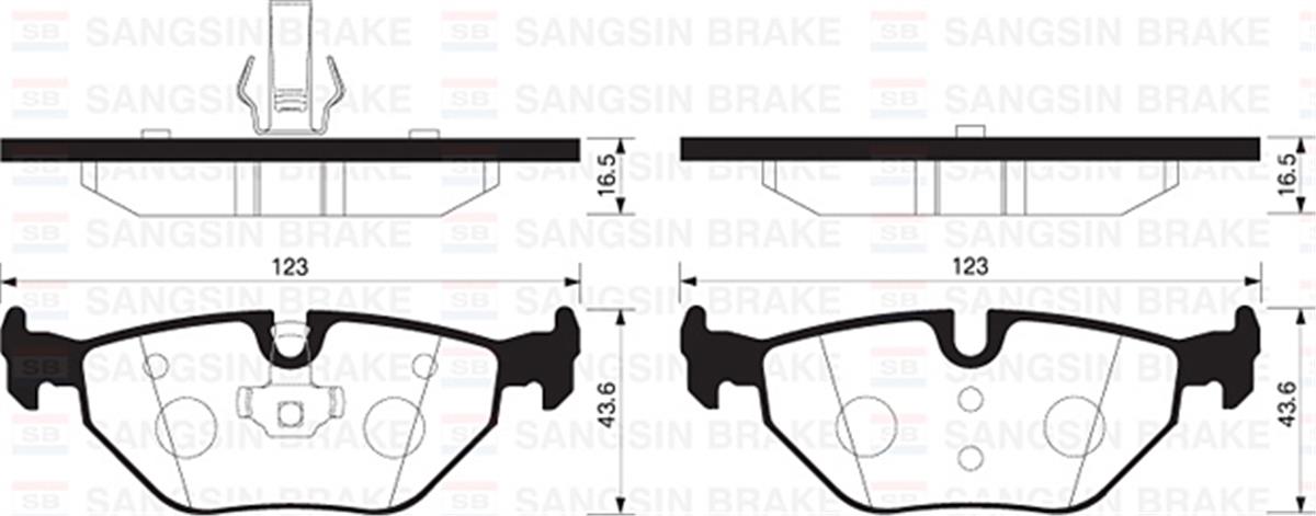 Arka Balata Bmw E36 95-99 00-05 E85 3.0Si 06 Rover 75 99-05 Saab 9.5 97-05 Gdb13