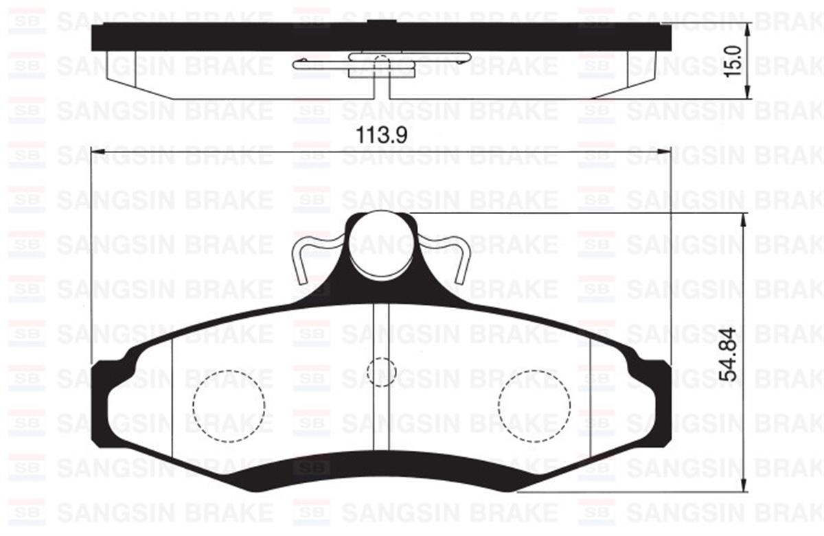 Arka Balata Chevrolet-Daewoo Nubıra 2.0 Cdx 97 Leganza 2.0-2.2 99 Gdb3172