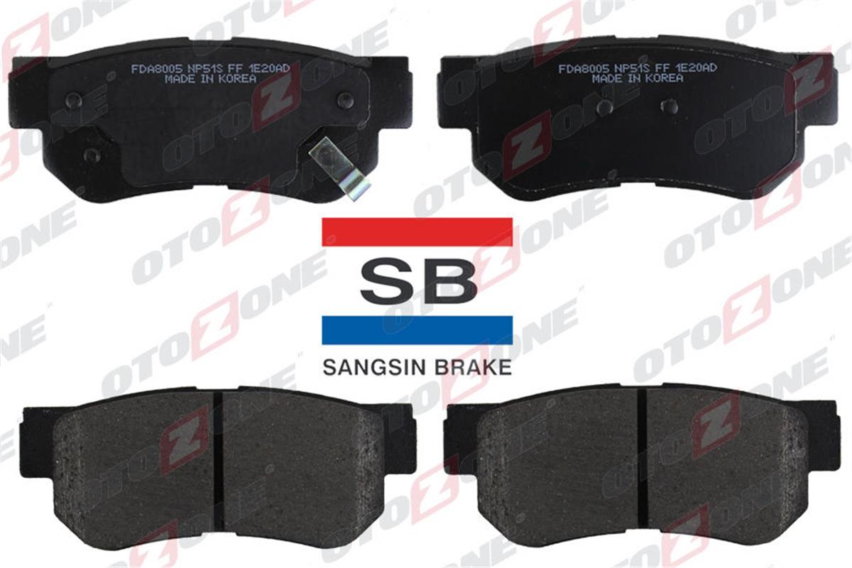 Arka Balata Getz Tb 1.1-1.4İ-1.5 Crdi-1.6 09/2002 Gdb3432