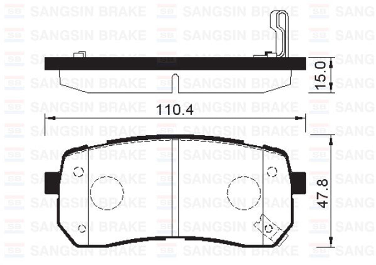 Arka Balata Kıa Carnıval-Grand Carnıval Iıı 2.2 Crdi-2.7 V6-2.9 Crdi 06 H1 2.5 C