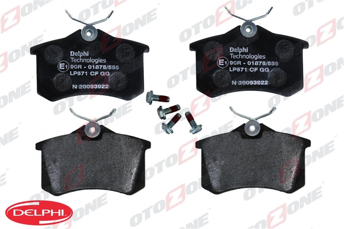 Arka Balata Megane Iı-Laguna-Golf Iıı-Iv-Passat Iıı-Polo-C3-C4-P307-Audi A3-A4 8