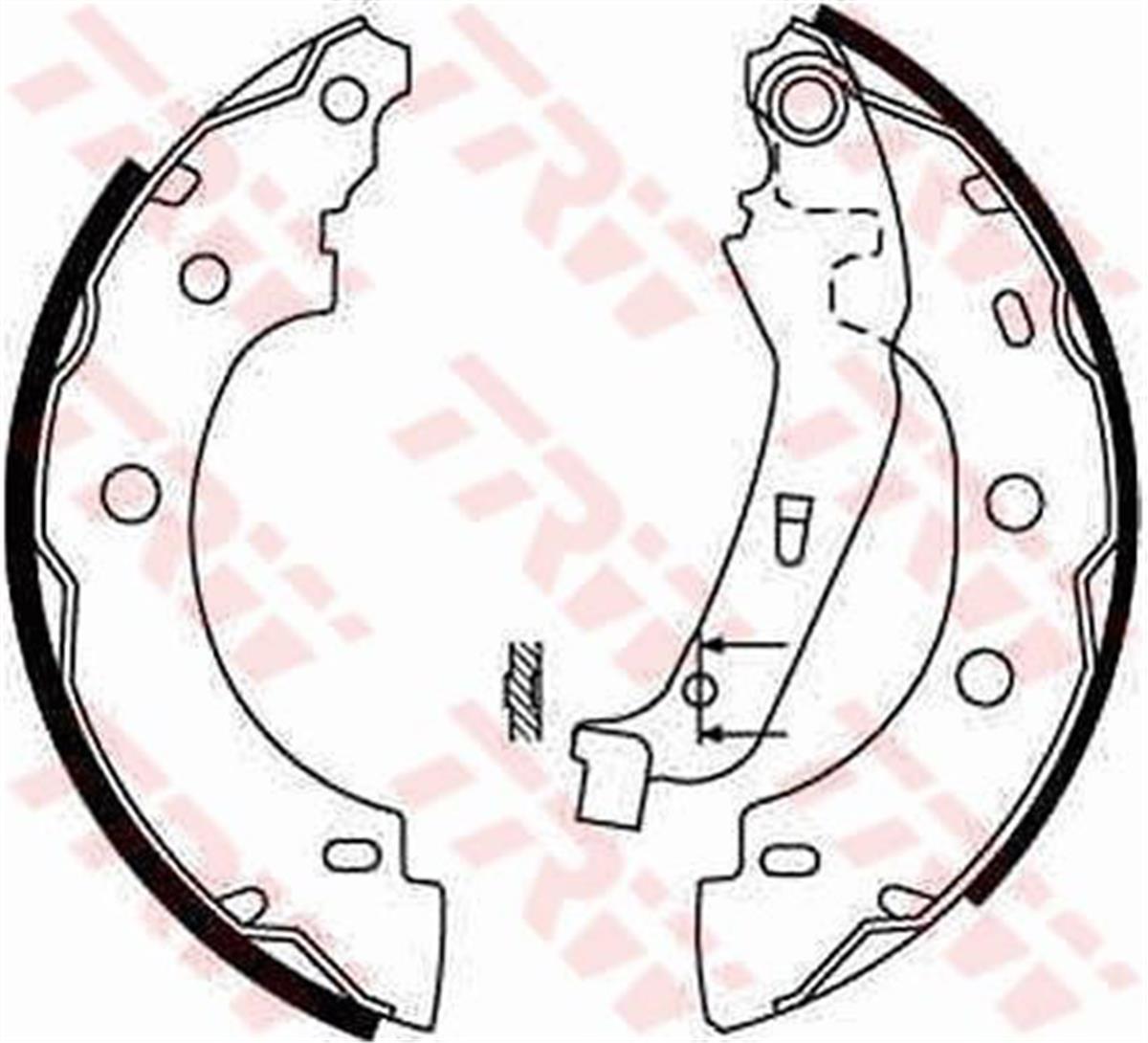 Arka Fren Balatası Kampana Balata Kucuk Tıp 39 Mm (Renault Kangoo )