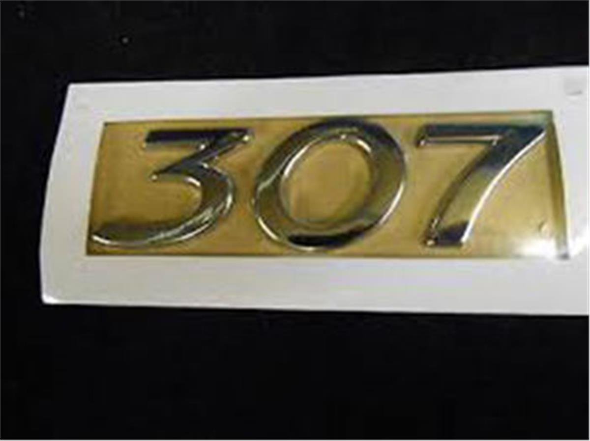 Arka Monogram Yazı 307 Peugeot 307