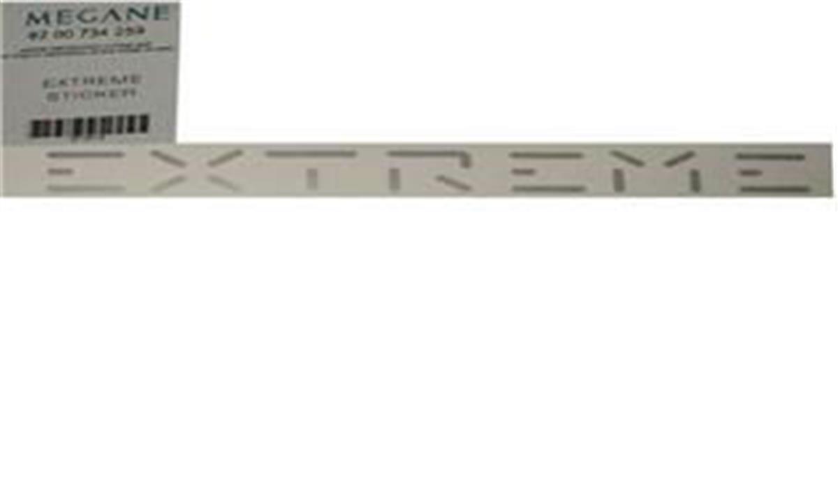 Arka Monogram Yazı Extreme Megane 2
