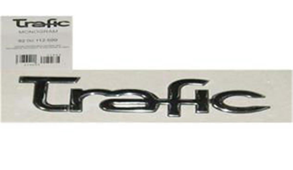 Arka Monogram Yazı Trafic