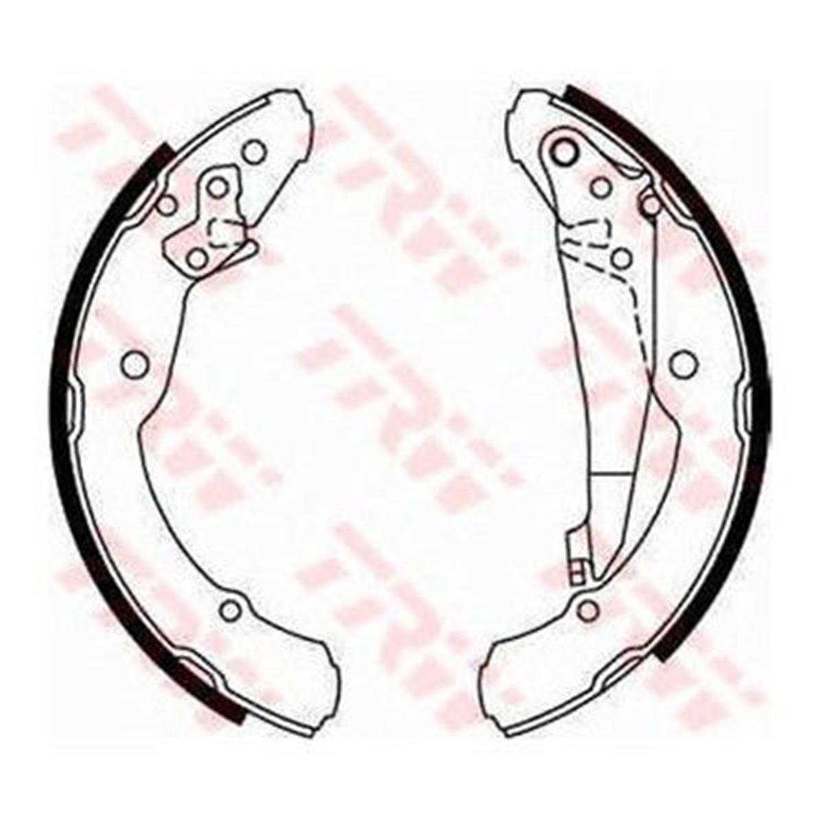 Arka Pabuc Balata Caddy Iı (95-04) Jetta Iv 1.2Tsı