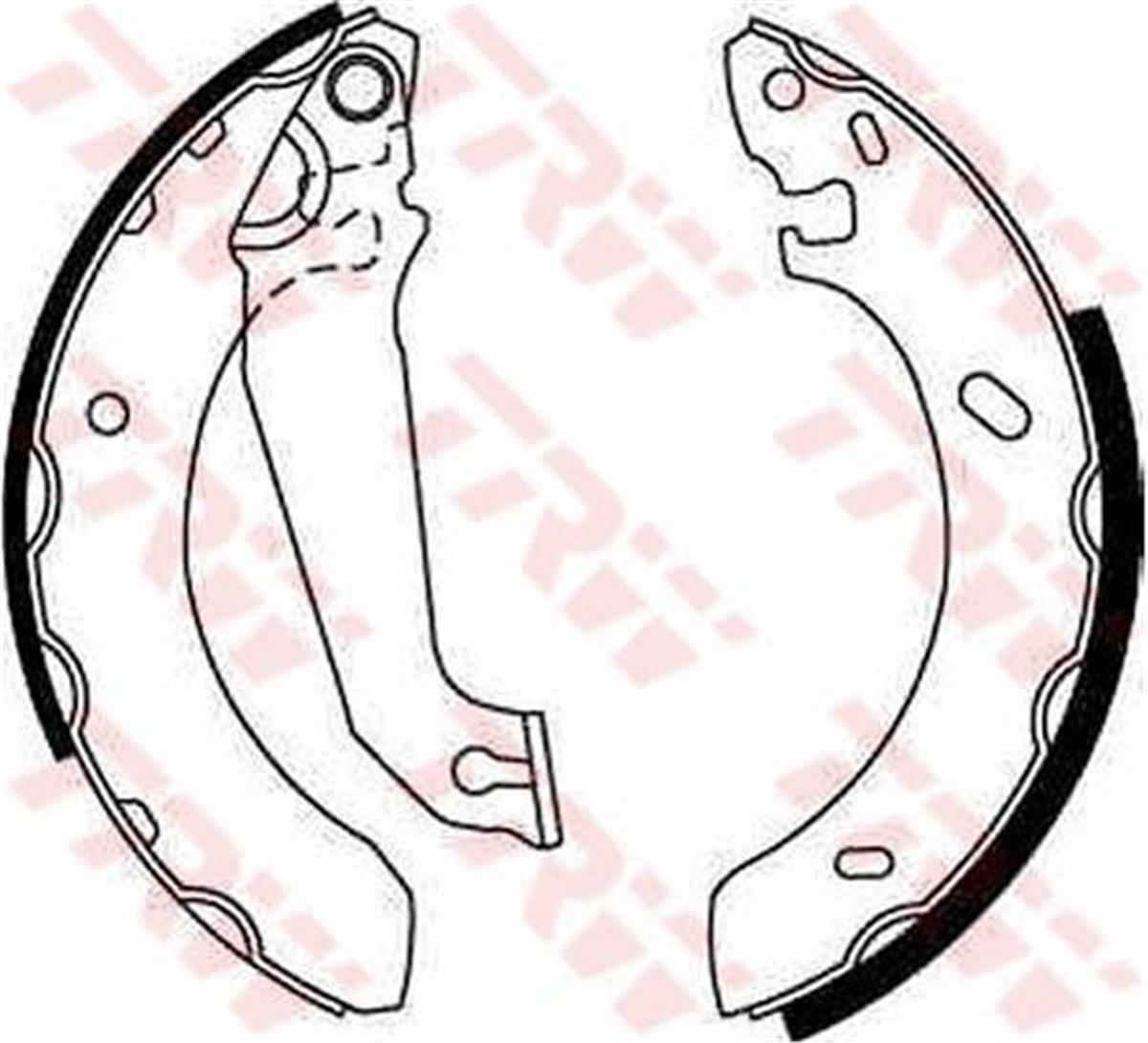 Arka Pabuç Balata Escort 5-6 1.3-1.4-1.6 90-95 Gs6254 7138050