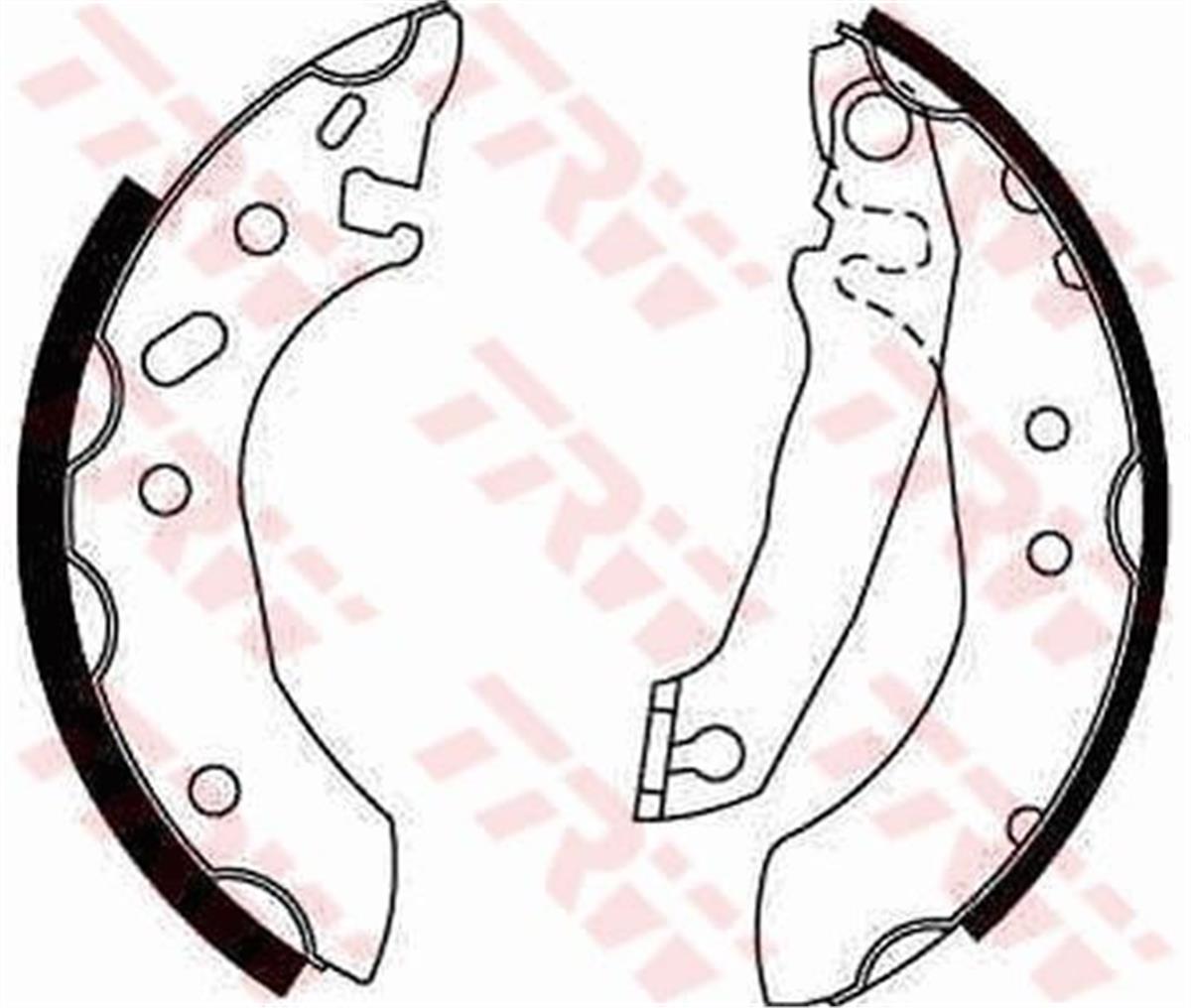 Arka Pabuç Balata Escort V/Vı 1.3 1.4 1.8D Abs Sız 92-95 180X30