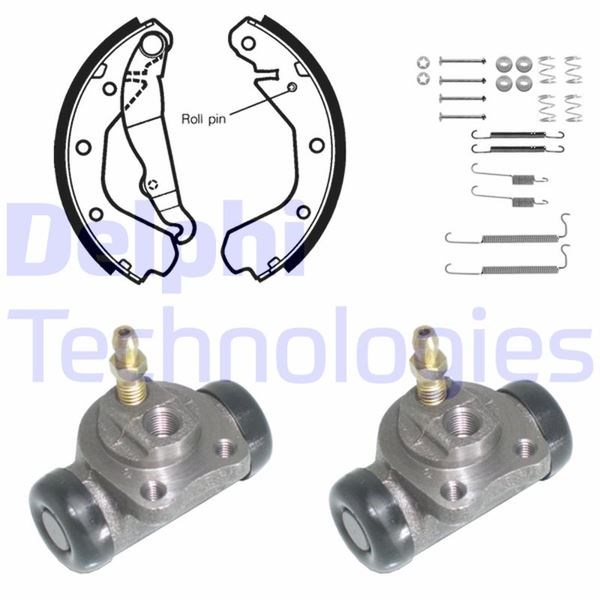 Opel Ascona Kadett Vectra Arka Fren Pabuç Kiti DELPHI
