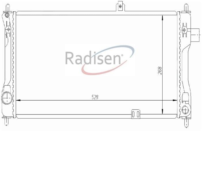 Opel Ascona C Radyatör RADISEN