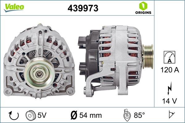 Opel Astra Meriva Signum Vectra Zafira Alternatör VALEO