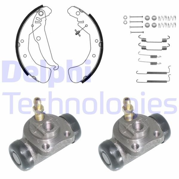 Opel Astra Vectra Zafira Arka Fren Pabuç Kiti DELPHI