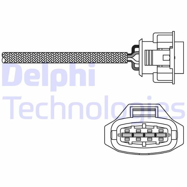 Opel Astra Oksijen Sensörü DELPHI