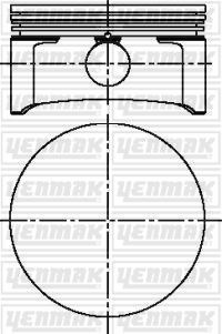 Opel Astra Corsa Meriva Tigra Vectra Zafira Piston Segman 1.8... YENMAK