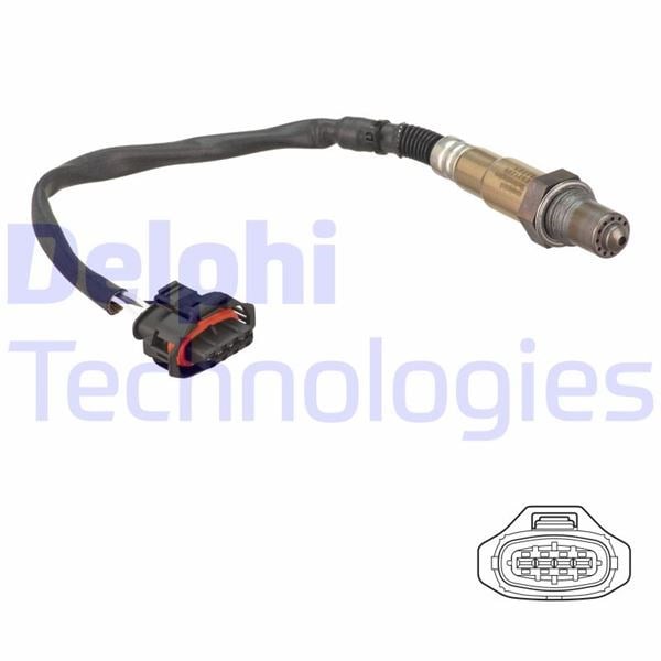 Opel Astra Zafira Ön Oksijen Sensörü DELPHI
